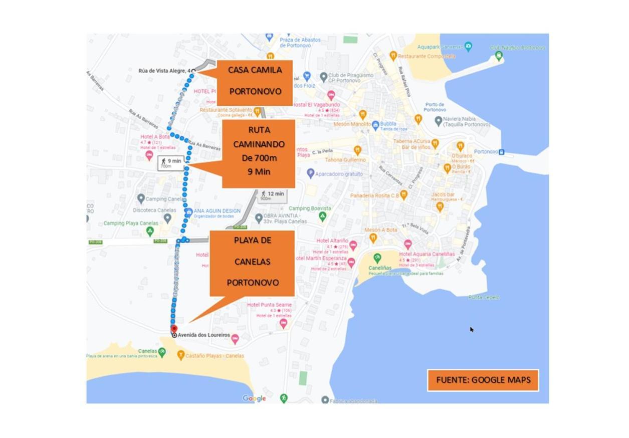Casa Camila En Portonovo Apartman Sanxenxo Kültér fotó
